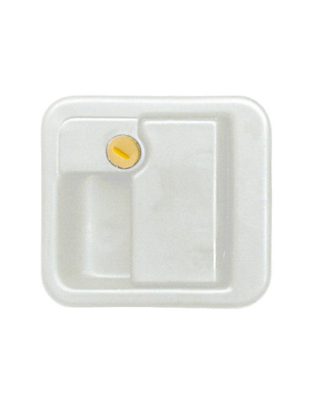 Parte Externa Fechadura Branca Fap