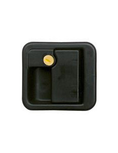 Parte Externa Fechadura Preta Fap