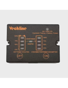 Conversor 1000 Watt 12v/230V Onda Pura Vechline 2