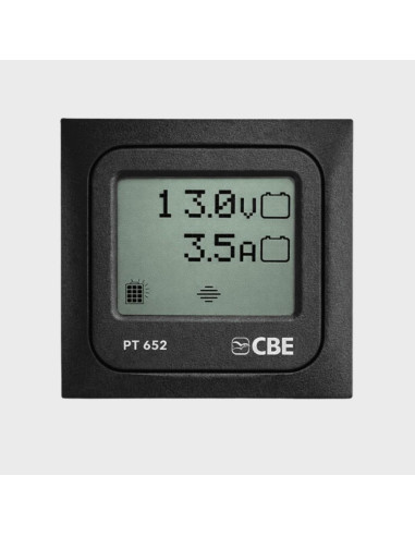 Monitor de carga e descarga de bateria com Shunt PT652 CBE