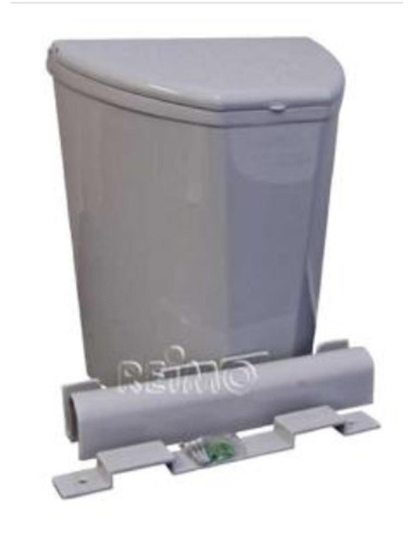 Caixote do Lixo 27x29x17cm Cinza