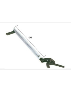 Compasso com furação 230 mm Poyplastic Esquerdo 2