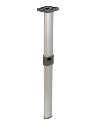 Pé Mesa Cinza 675mm com articulação 