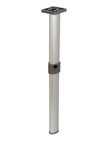 Pé Mesa Cinza 675mm com articulação 