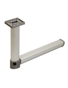 Pé Mesa Cinza 675mm com articulação  2