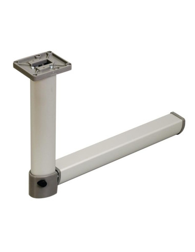 Pé Mesa Cinza 675mm com articulação 