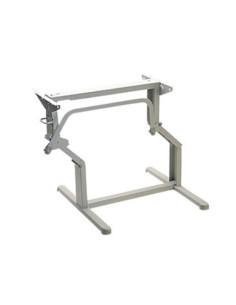 Pé de mesa elevatório 600mm L Cinza