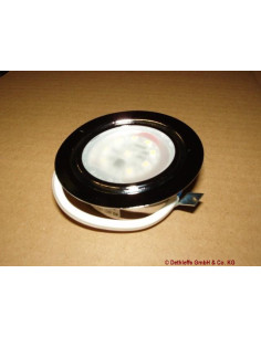 Aplique Embutir Redondo 12v Led Dethleffs