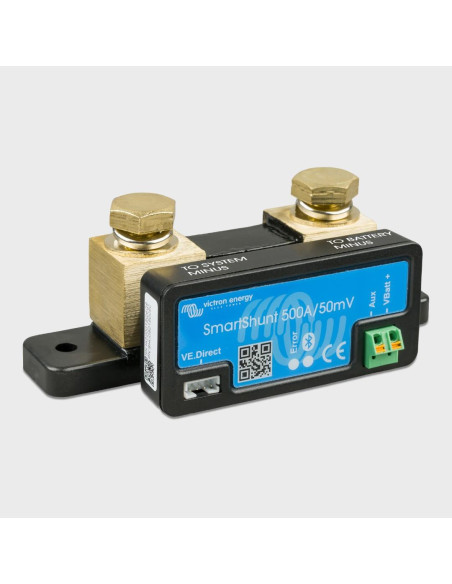 Monitor de Bateria com Bluetooth 500A 50mv