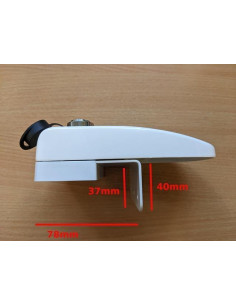 Anti Roubo Safe Door Frame Branco Fiamma 2