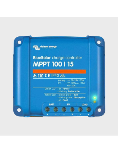 Controlador de carga solar Smart Solar Mppt 100/15 Victron
