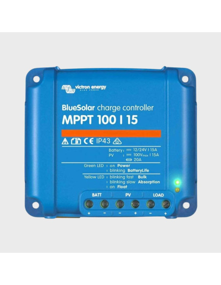 Controlador de carga solar Smart Solar Mppt 100/15 Victron