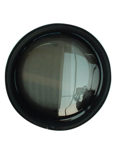 Janela redonda 282 mm Cinza