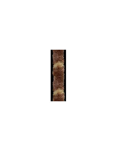 Cortina para Porta em Pelo 56x185 Castanho e Bege