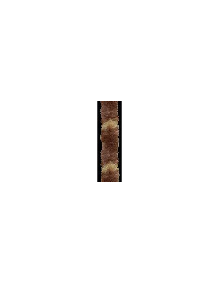 Cortina para Porta em Pelo 56x185 Castanho e Bege
