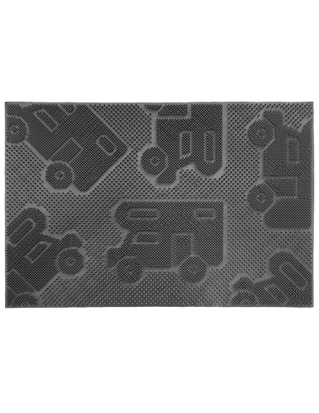 Tapete entrada Arisol Camper Mat 40x60 Preto