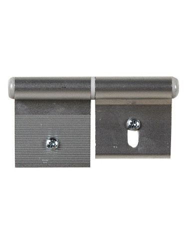 Kit dobradiças 48x40 + 43x40 cor prata