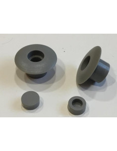 BOTÃO PARA-CHOQUES 12 mm CINZA