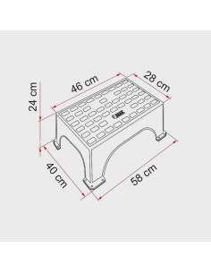 Degrau plastico Step Magnum Fiamma 2