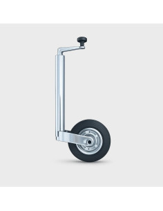 Roda Jockey telescópica de aço 35 mm - GreenCamp | Acessórios de Caravana
