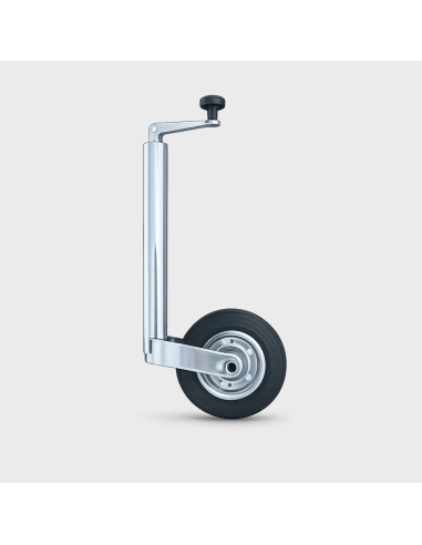 Roda Jockey telescópica de aço 35 mm - GreenCamp | Acessórios de Caravana
