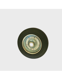 Roda Jockey 200mm com jante em aço - GreenCamp | Acessórios de Caravana