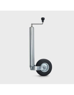 Roda Jockey completa 60mm com Altura 560mm - GreenCamp | Acessórios de Caravana