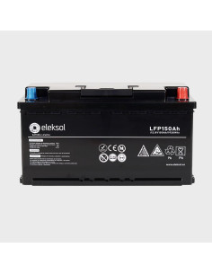 Bateria litio Eleksol 150 Ah/12.8v Bluetooth 355x175x188 - GreenCamp | Energia