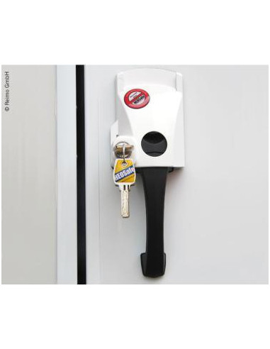 Fecho seguranca exterior com punho HEOSAFE - GreenCamp | Fechos e Fechaduras