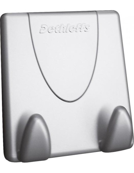 Suporte toalhas c/2  ganchos Movera