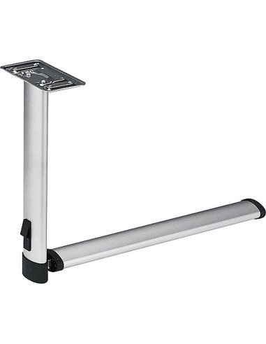 Pé Mesa Cinza Claro 675mm com articulação