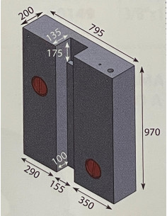Depósito Agua Fiat Ducato X250 142Lt