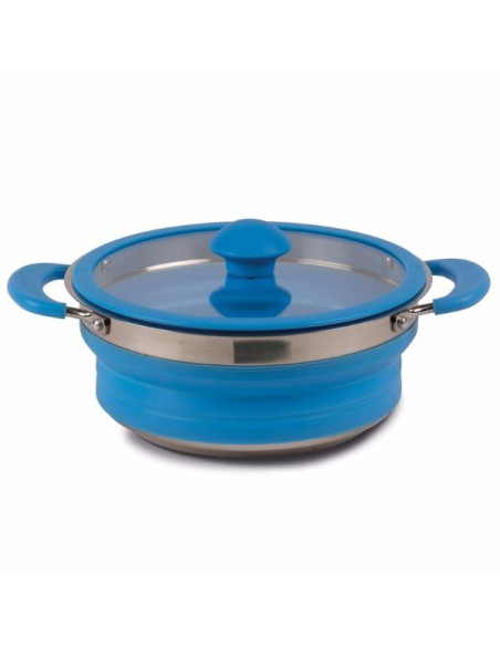 Tacho Dobrável com tampa 1,5Lt