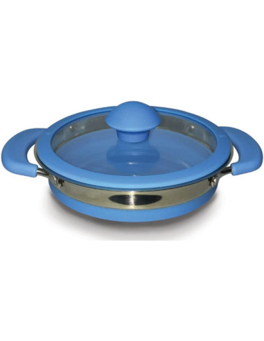 Tacho Dobrável com tampa 1,5Lt